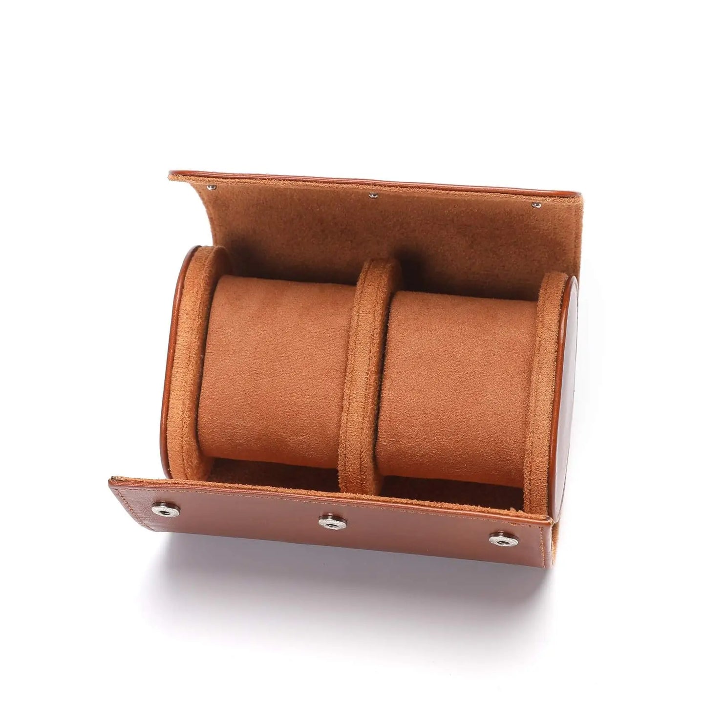 Écrin Atelier | Coffret montres double compartiment simili-cuir | Voyage sûr