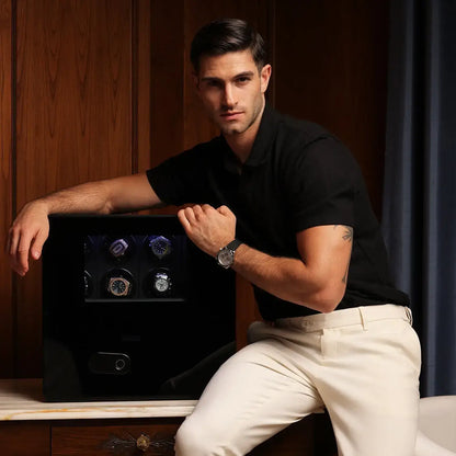 GammeArdent | Coffre-fort remontoirs 9 montres | Sécurité pour montres