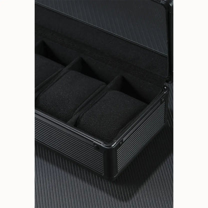 Ligne Élégance | Boîte à montres aluminium intérieur modulable | pour protection