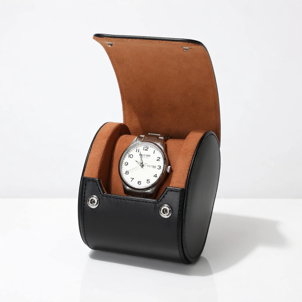 Capri Série | Écrin Montre Similicuir Premium | Fermeture Sécurisée pour Sécurité