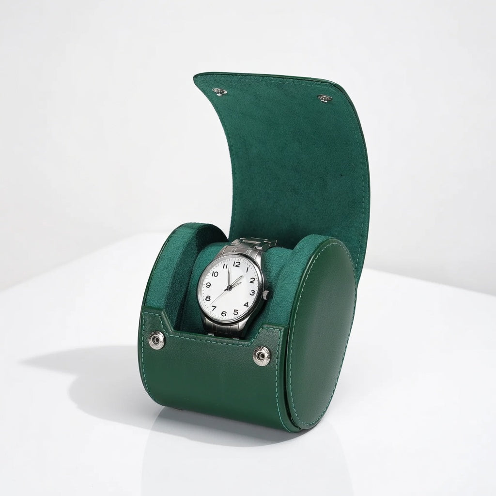 Capri Série | Écrin Montre Similicuir Premium | Fermeture Sécurisée pour Sécurité