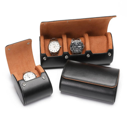 Capri Série | Écrin Montre Similicuir Premium | Fermeture Sécurisée pour Sécurité