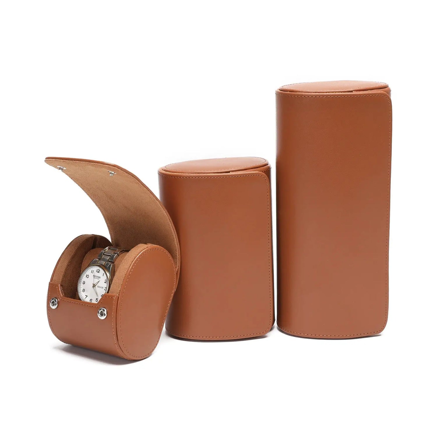 Capri Série | Écrin Montre Similicuir Premium | Fermeture Sécurisée pour Sécurité
