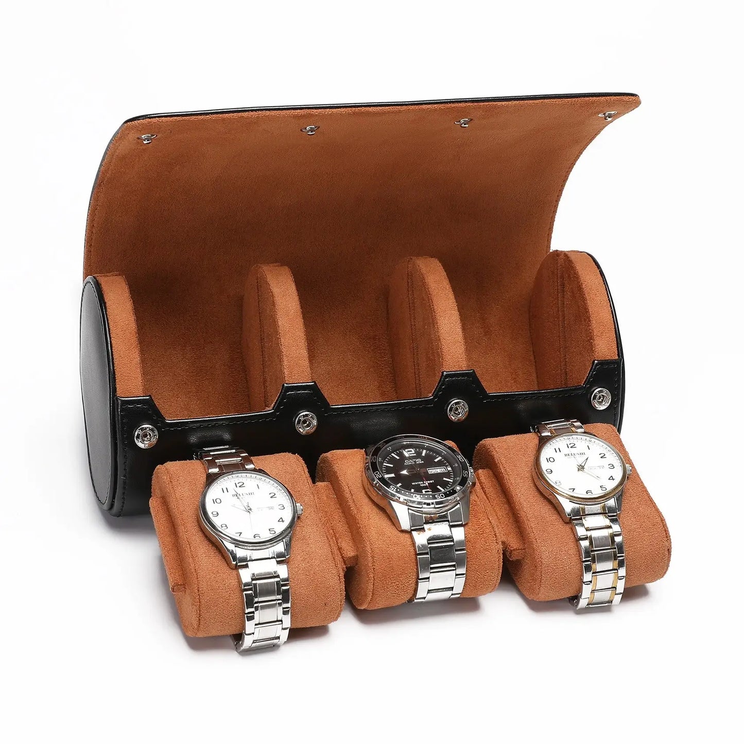 NovaLine | Écrin Montres 3-Trous | Doux Intérieur pour Montres