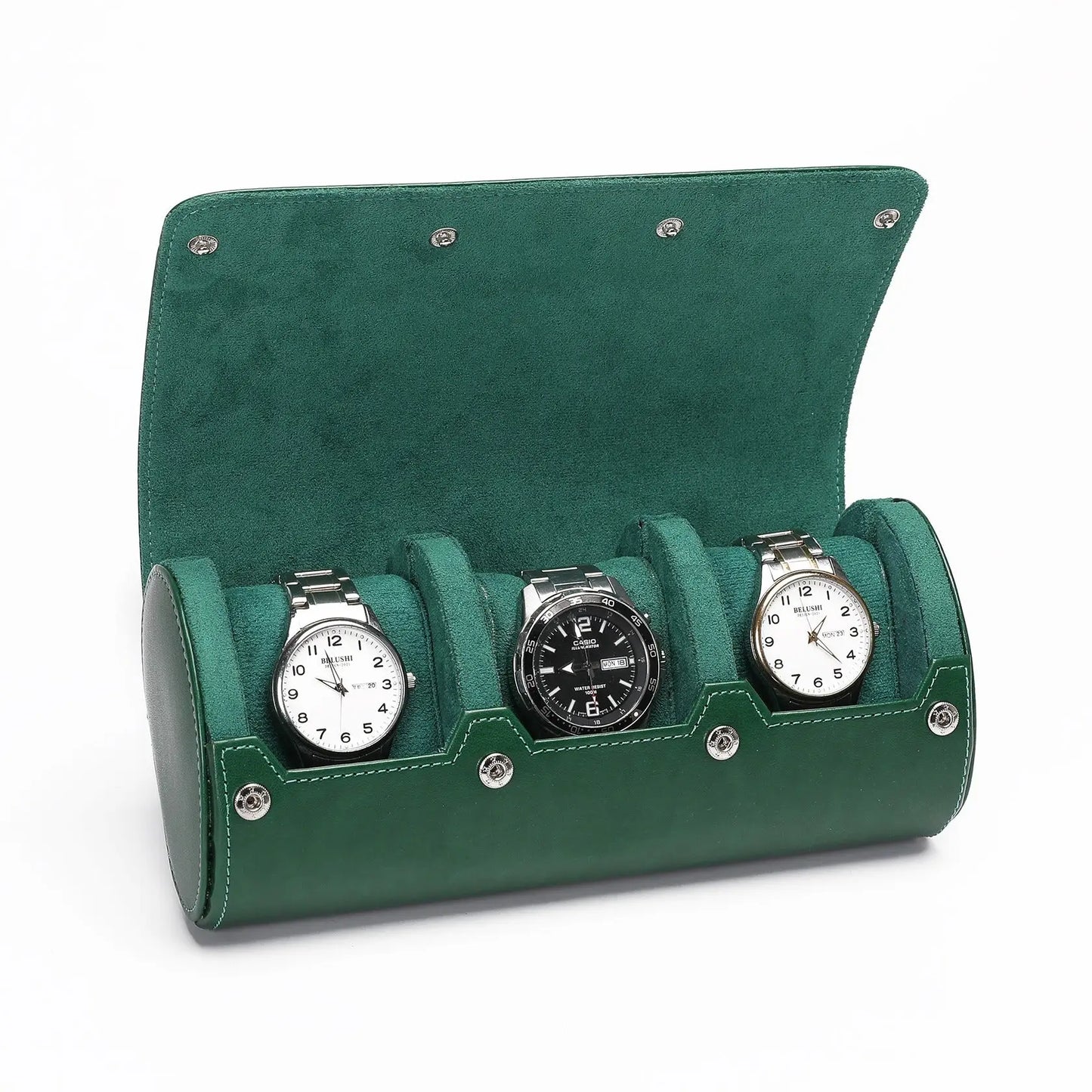 NovaLine | Écrin Montres 3-Trous | Doux Intérieur pour Montres