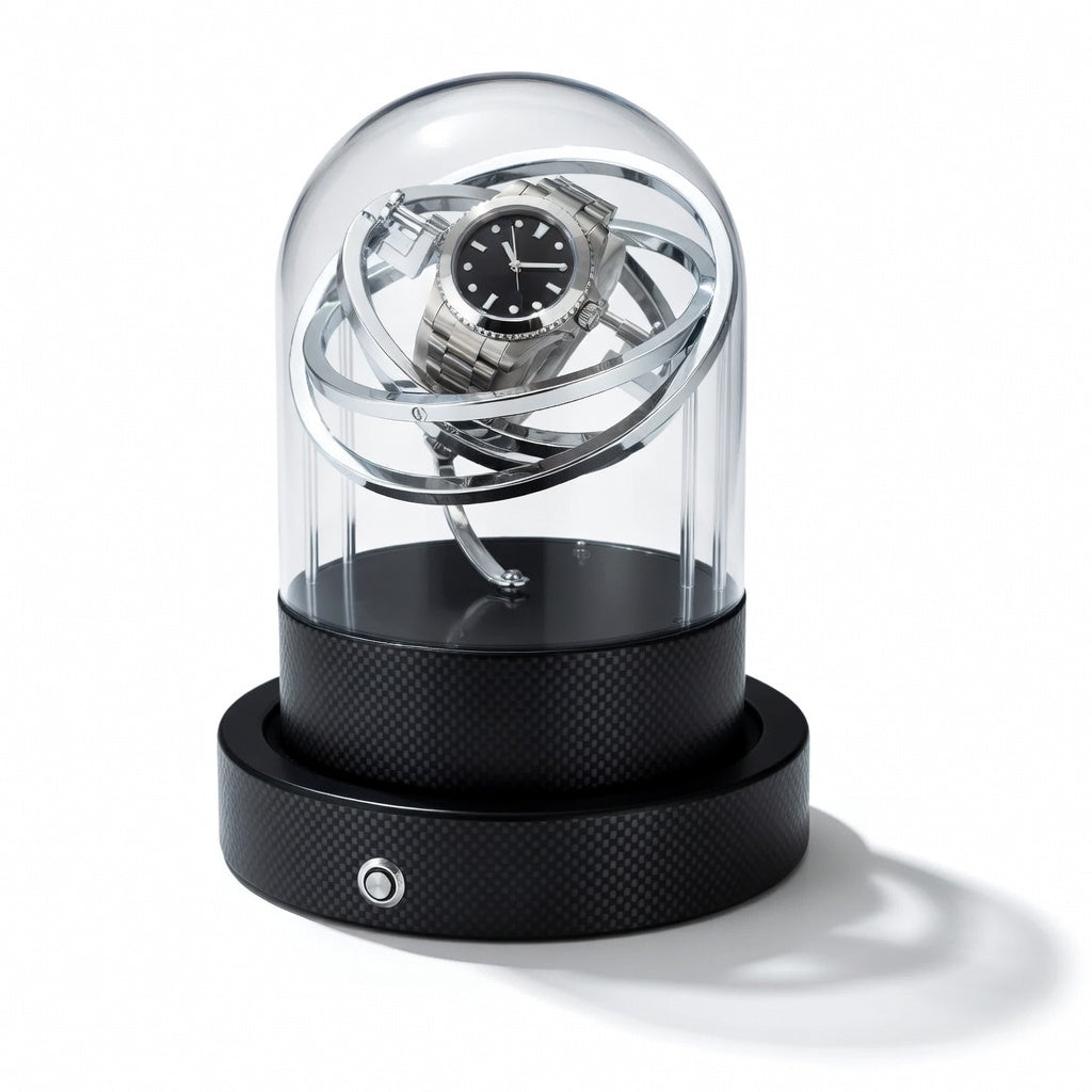 CosmoLine | Remontoir Montre Gyroscopique Galaxie Silencieux | Protéger Montres