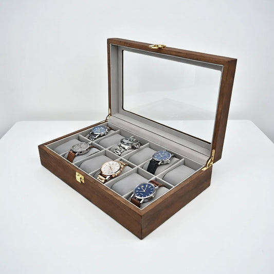 ÉcrinLux | Écrin Bois Montres – Verre | Protection et Présentation pour Montres