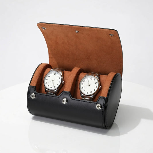 Élite Horlogerie | Écrin Montres Double Capacité | Intérieur Doux pour Montres