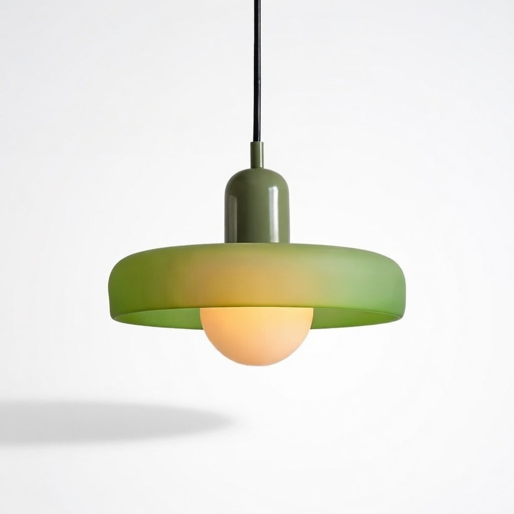 LucconGlass | Élégant Lustre en Verre Coloré Design Rétro Moderne