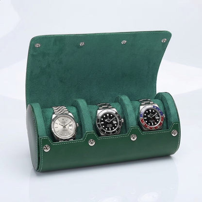 Capri Série | Écrin Montre Similicuir Premium | Fermeture Sécurisée pour Sécurité