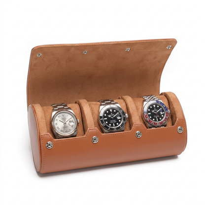Capri Série | Écrin Montre Similicuir Premium | Fermeture Sécurisée pour Sécurité