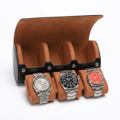 Capri Série | Écrin Montre Similicuir Premium | Fermeture Sécurisée pour Sécurité