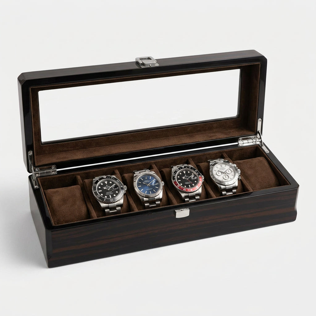Velar Série | Écrin Montres Bois velours amovibles | Protège et valorise montres