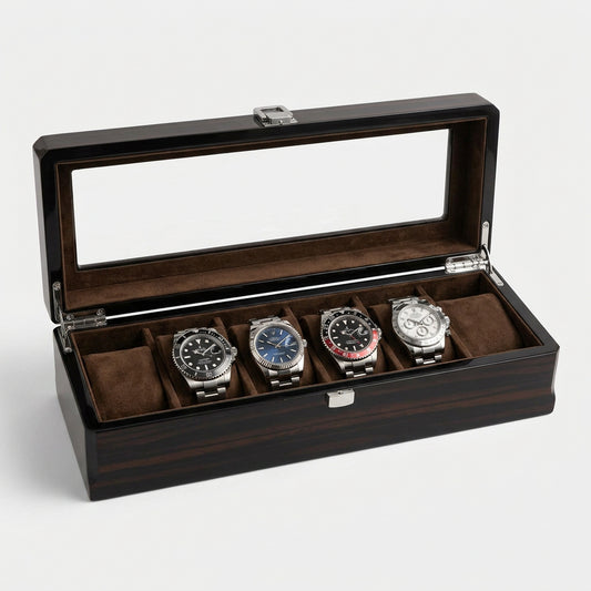 Velar Série | Écrin Montres Bois velours amovibles | Protège et valorise montres