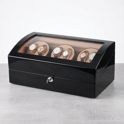 Nova | Remontoir Automatique 6 Montres Rot 360° | Précision Durable pour Montres