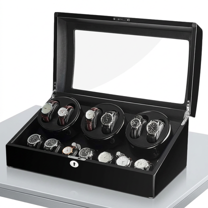 Nova | Remontoir Automatique 6 Montres Rot 360° | Précision Durable pour Montres