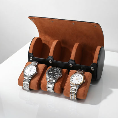 NovaLine | Écrin Montres 3-Trous | Doux Intérieur pour Montres