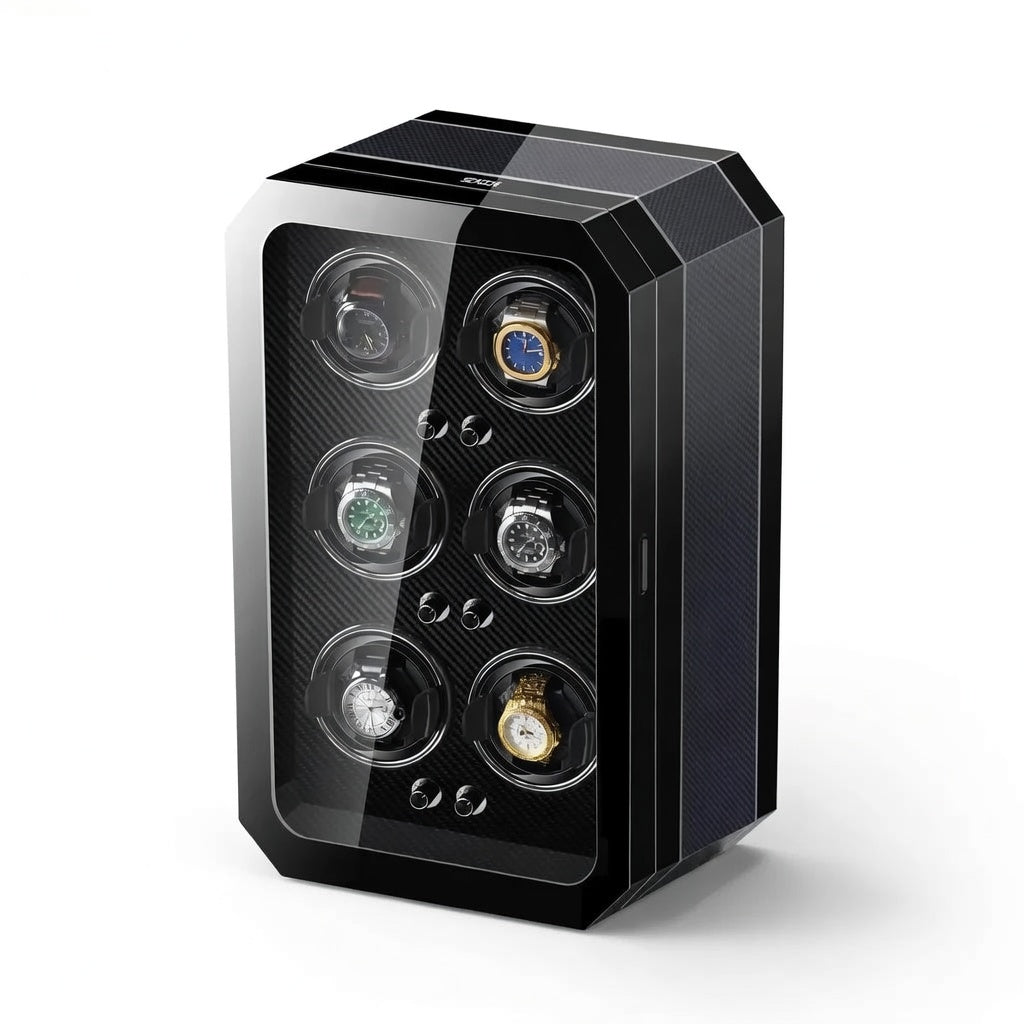 NovaLine | Remontoir Montre 6 Emplacements Silencieux | Design Compact
