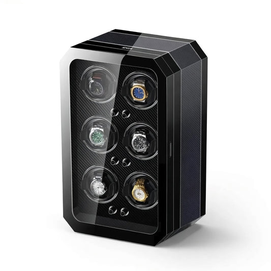 NovaLine | Remontoir Montre 6 Emplacements Silencieux | Design Compact