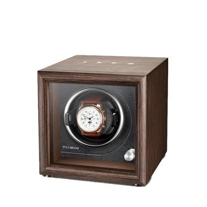 Auréa | Remontoir Montre Bois Silencieux | Compact pour Garder Montres en Marche