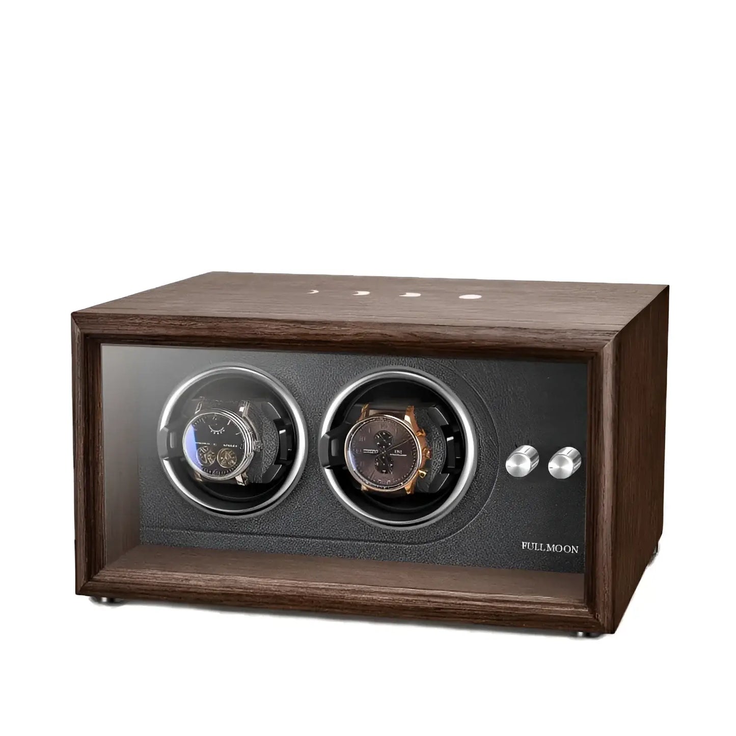 BoisLuxe | Remontoir Montre Bois Duo Silencieux | Design Naturel pour Précision