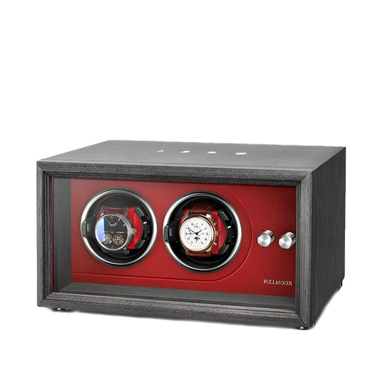 Série Élégance | Remontoir Montre Silencieux | Rouge pour protection des montres