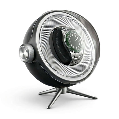Cosmos Série | Remontoir Montres Sphère Rotative | Écrin Design pour Élégance