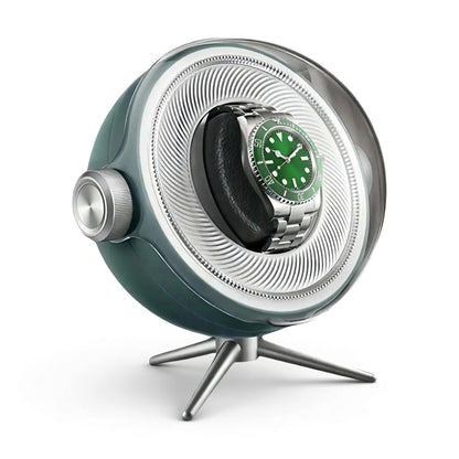 Cosmos Série | Remontoir Montres Sphère Rotative | Écrin Design pour Élégance