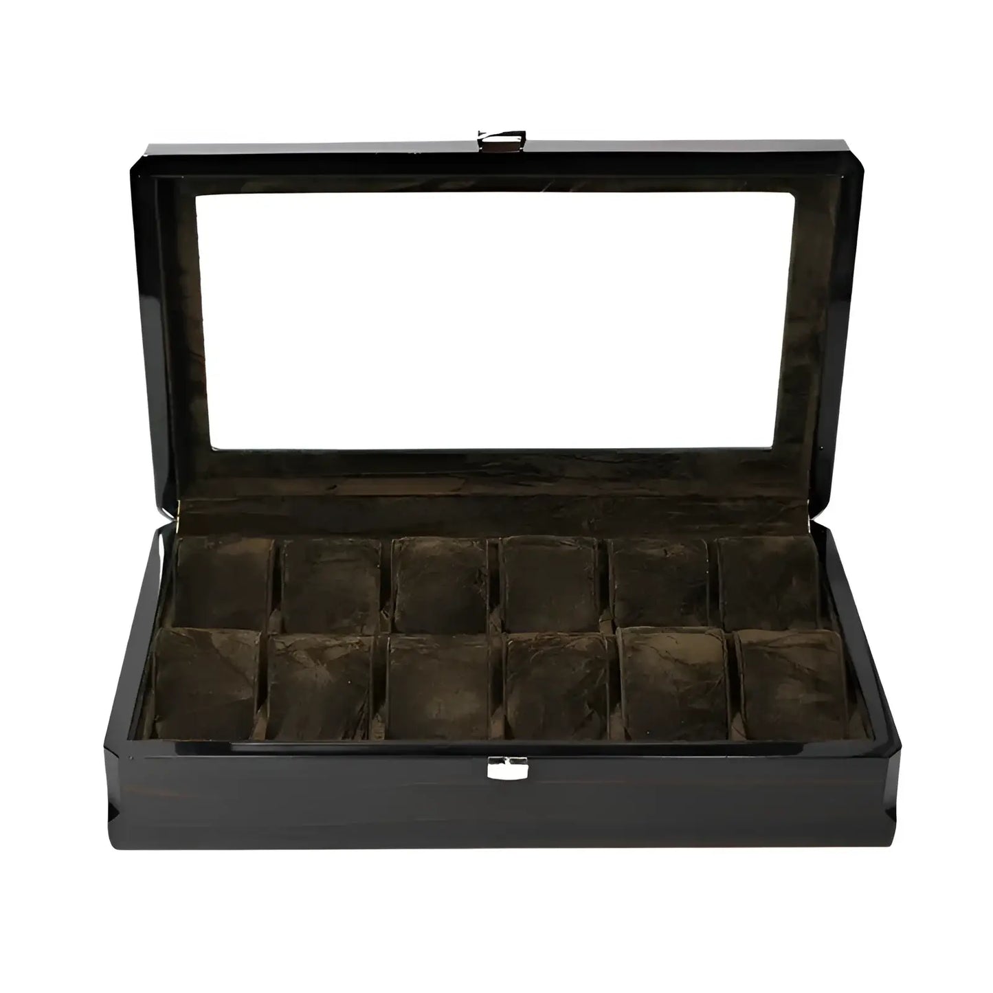 Linea | Écrin Bois Montres 12 avec Velours Amovibles | Protection
