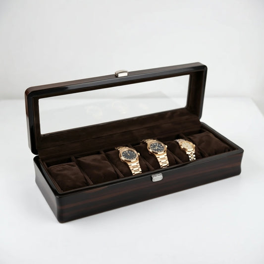 Velar Série | Écrin Montres Bois velours amovibles | Protège et valorise montres